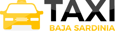 Taxi Baja Sardinia Logo Black